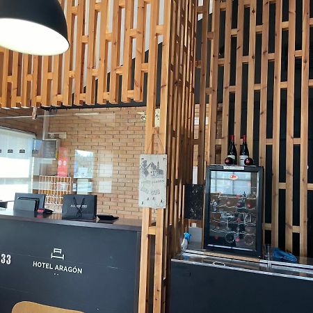 Hotel Aragon La Puebla De Alfinden المظهر الخارجي الصورة