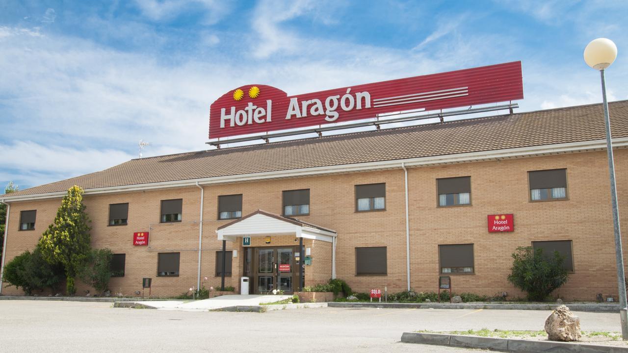 Hotel Aragon La Puebla De Alfinden المظهر الخارجي الصورة